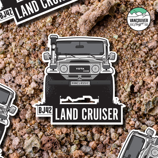BJ42 Land Cruiser sticker